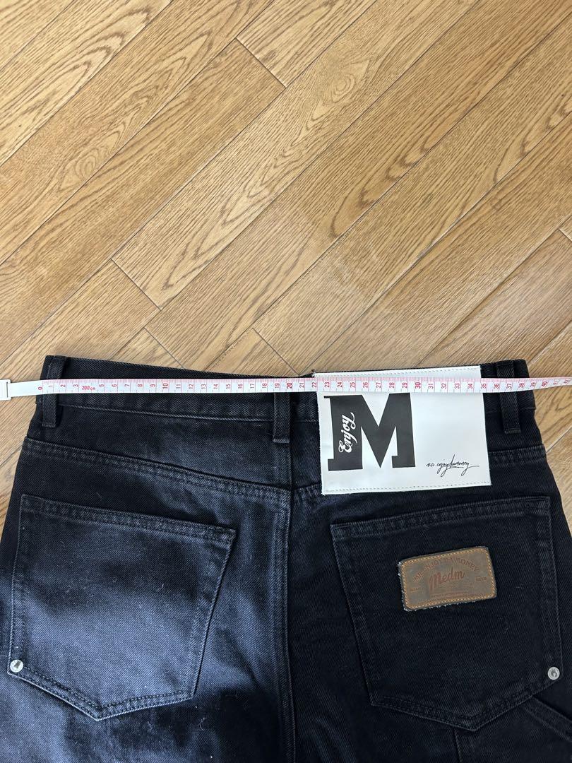 MEDM ワイドデニム ジーンズ パンツ 88rising愛用 ロゴ 大人気