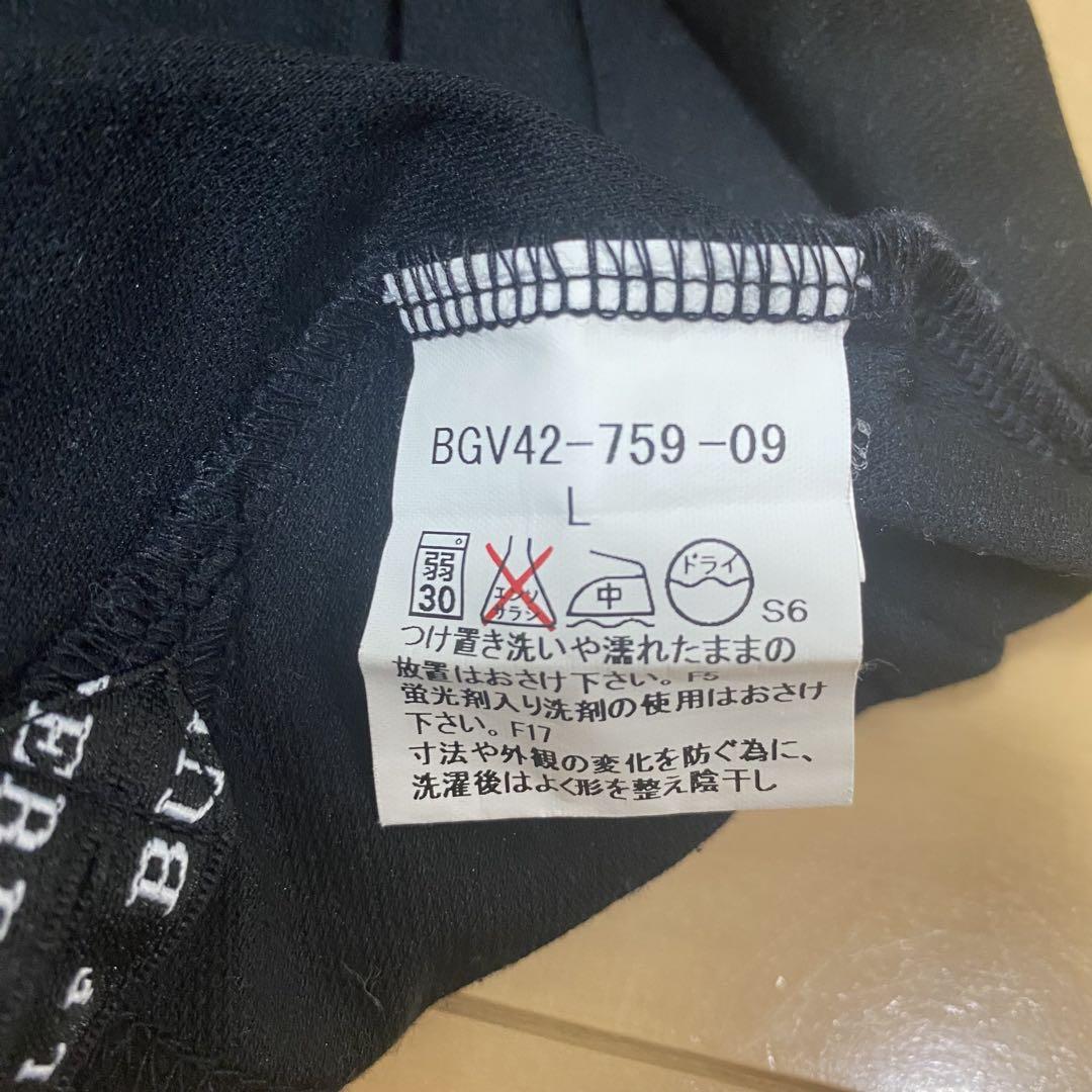 バーバリーゴルフ　BURBERRY GOLF　ハーフジップトップス　Lサイズ