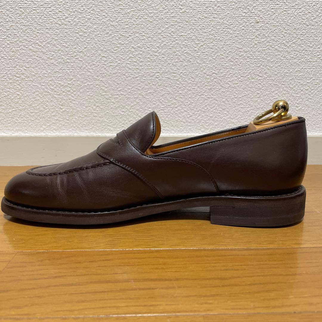 バーウィック　ダークブラウン コインローファー8