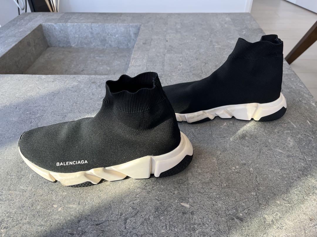 41BALENCIAGAバレンシアガスピードトレーナーブラック