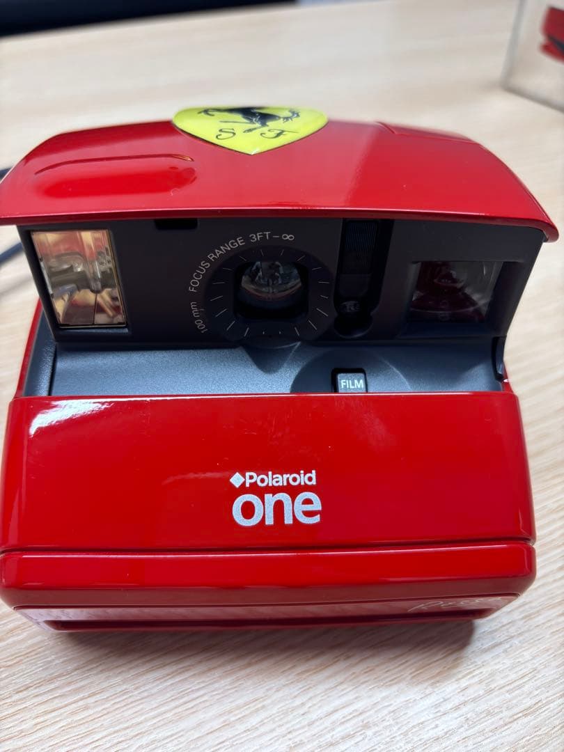 Polaroid one インスタントカメラ 赤 フェラーリモデル