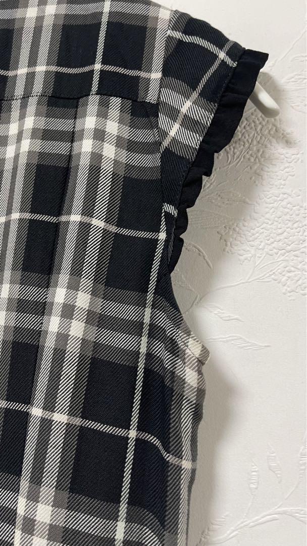 BURBERRY チェック柄　ミニ　ワンピース　ブルーレーベル