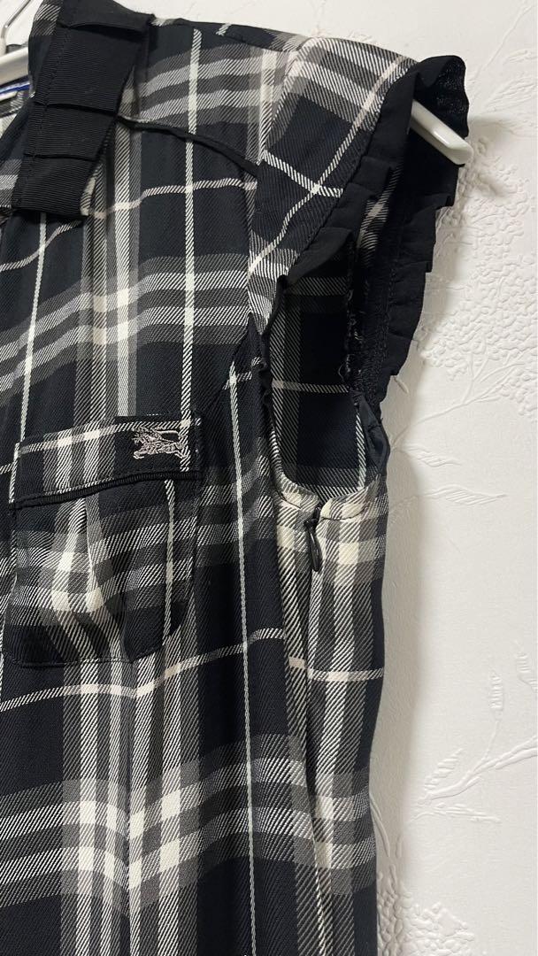 BURBERRY チェック柄　ミニ　ワンピース　ブルーレーベル