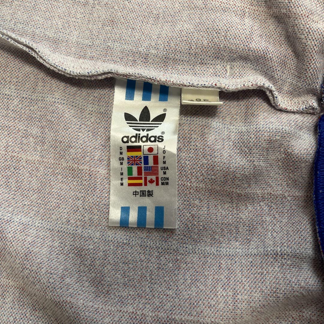 adidas フランス代表　トラックジャケット　Oサイズ　トリコロール