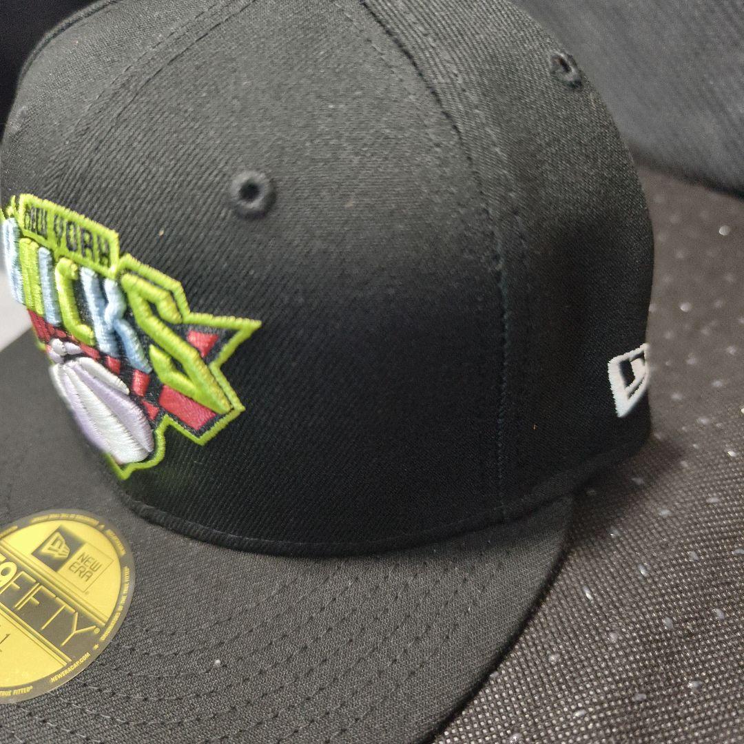 ニューエラ 59FIFTY ニューヨーク・ニックス ブラック 7 1/2