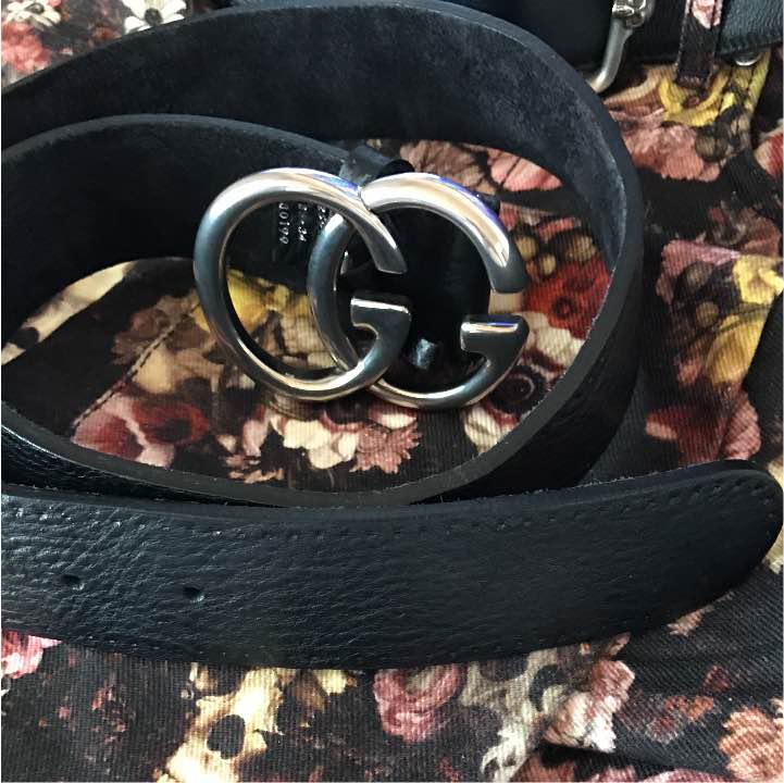 ＧＵＣＣＩ✨新品未使用✨イタリア製✨グッチ直営品 ブラックベルト