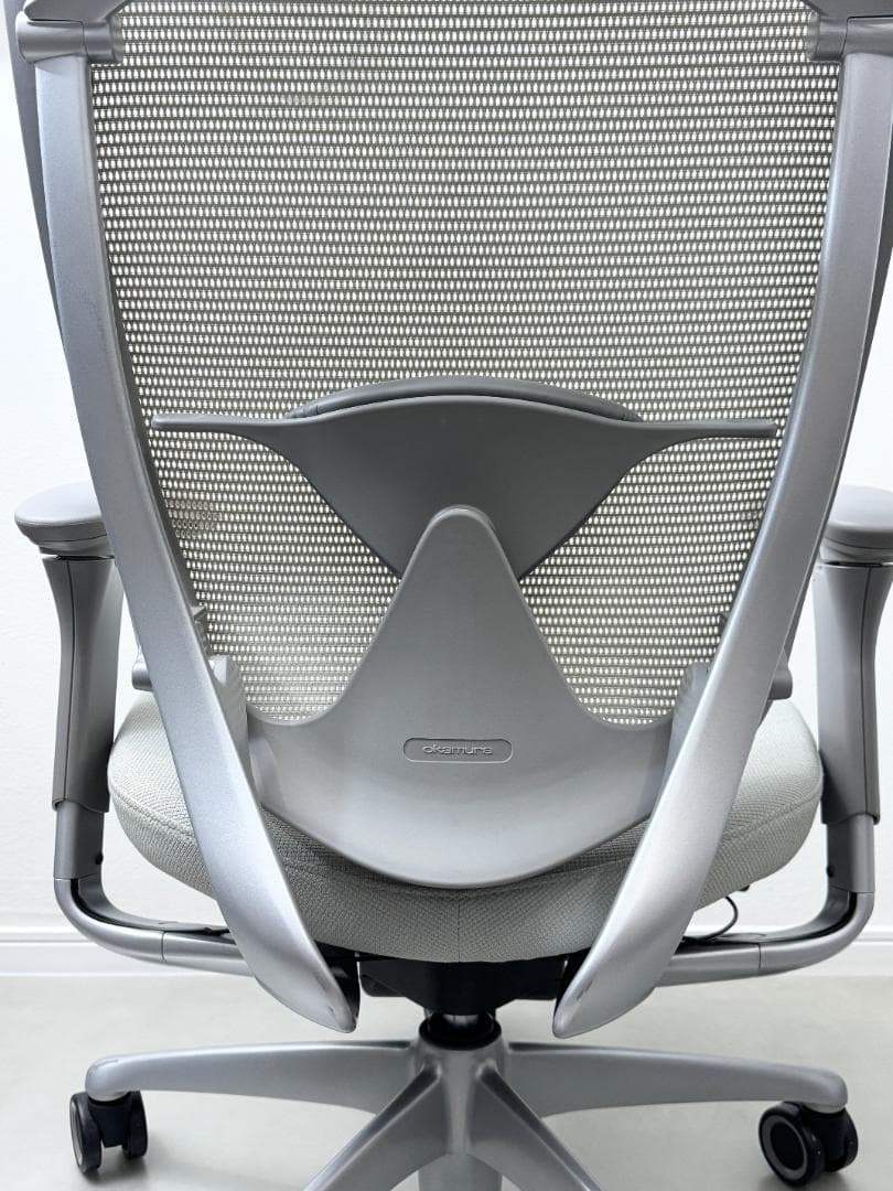 ホワイトグレー系 ハイバック