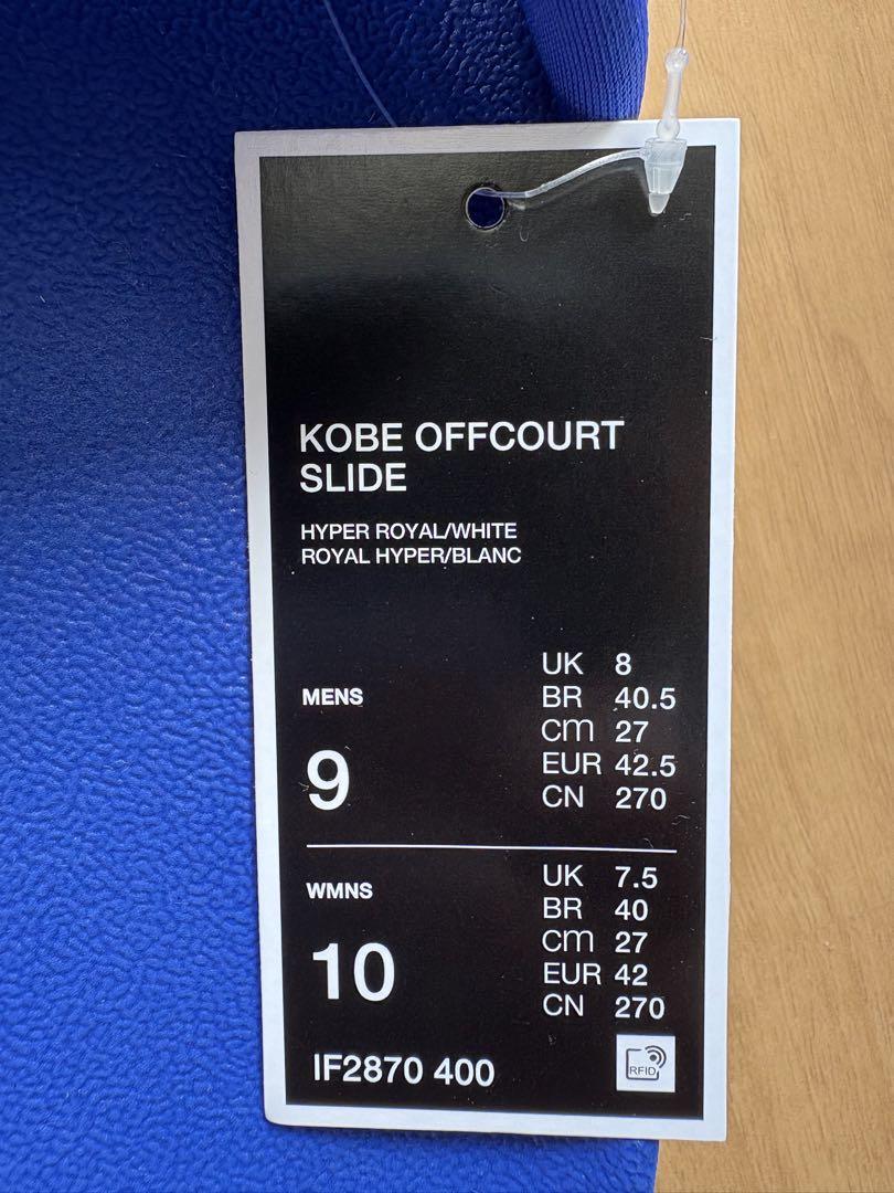 靴 Kobe Offcourt Slide 27cm
