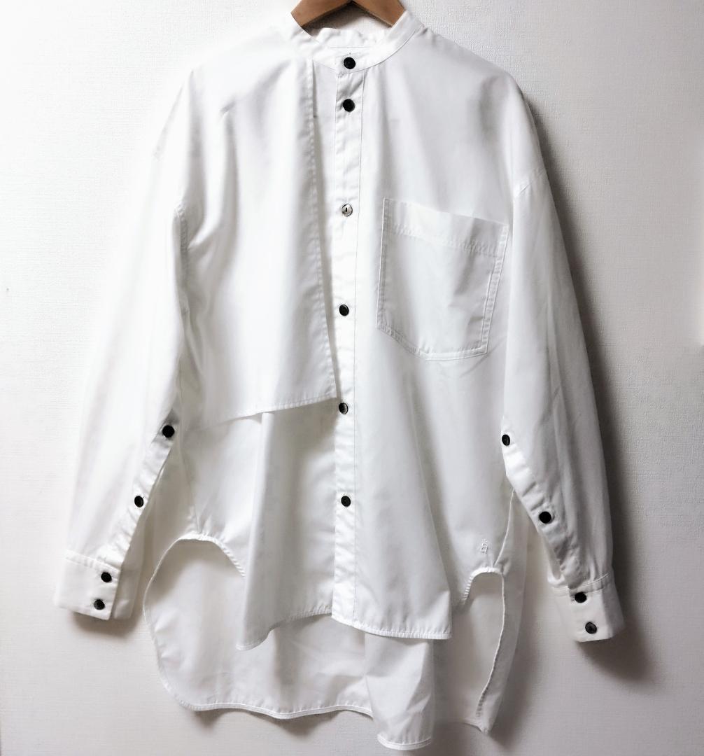 nagonstans 23SS T Cブロード All-round SH シャツM nagonstans