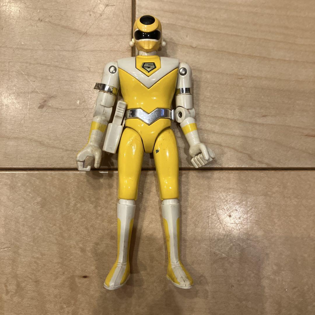 1987年 光戦隊マスクマン ブラックマスク 超合金 昭和 フィギュア 当時物 バンダイ 1987年 超合金 光戦隊 イエローマスクマン - メルカリ