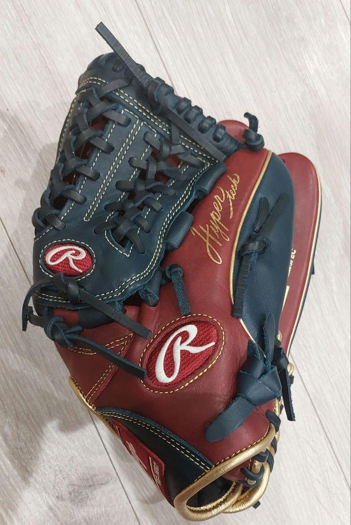 ローリングス軟式グローブ　オールラウンダー用 ハイパーテック グラブ袋付き