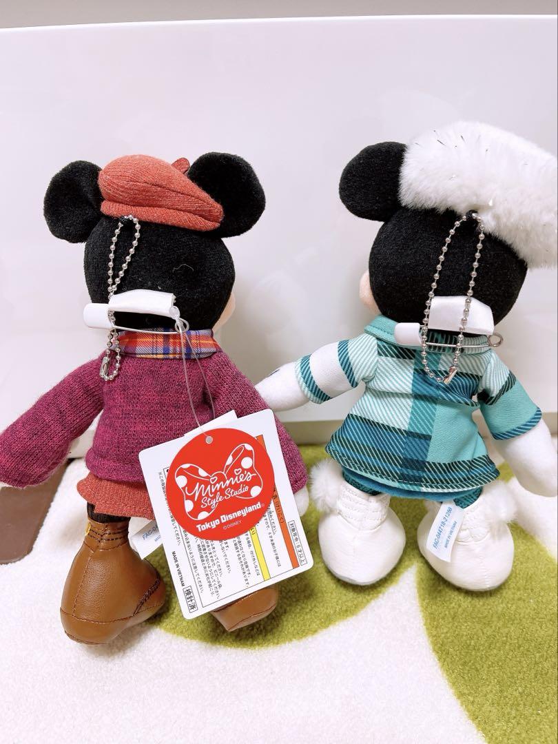 ミニーのスタイルスタジオ ぬいぐるみバッジ
