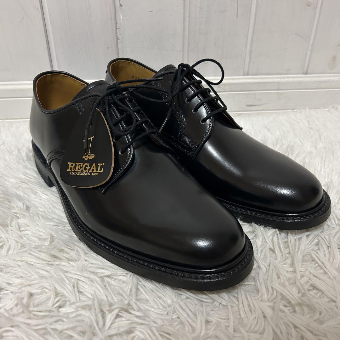 ⭐️未使用⭐️　REGAL 2504 ビジネスシューズ　プレーントゥ　レザー