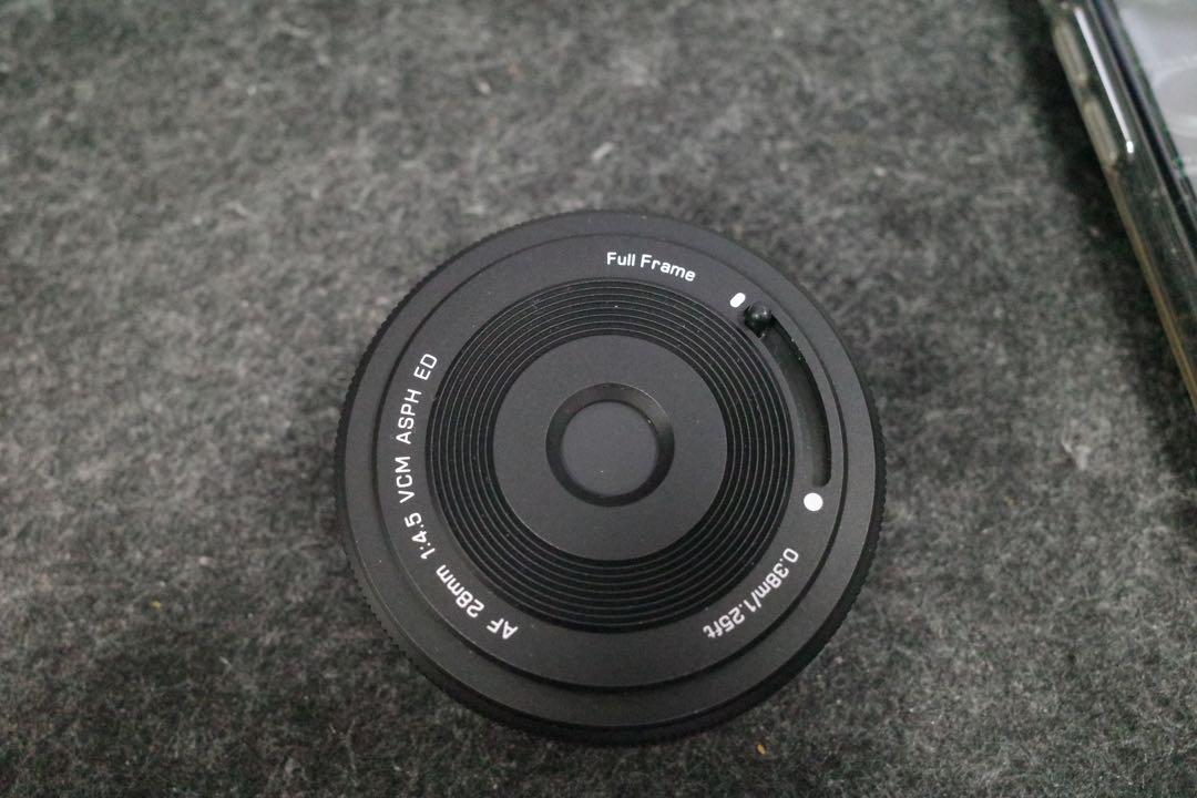 VILTROX AF 28mm F4.5 FE キャップ不要レンズ