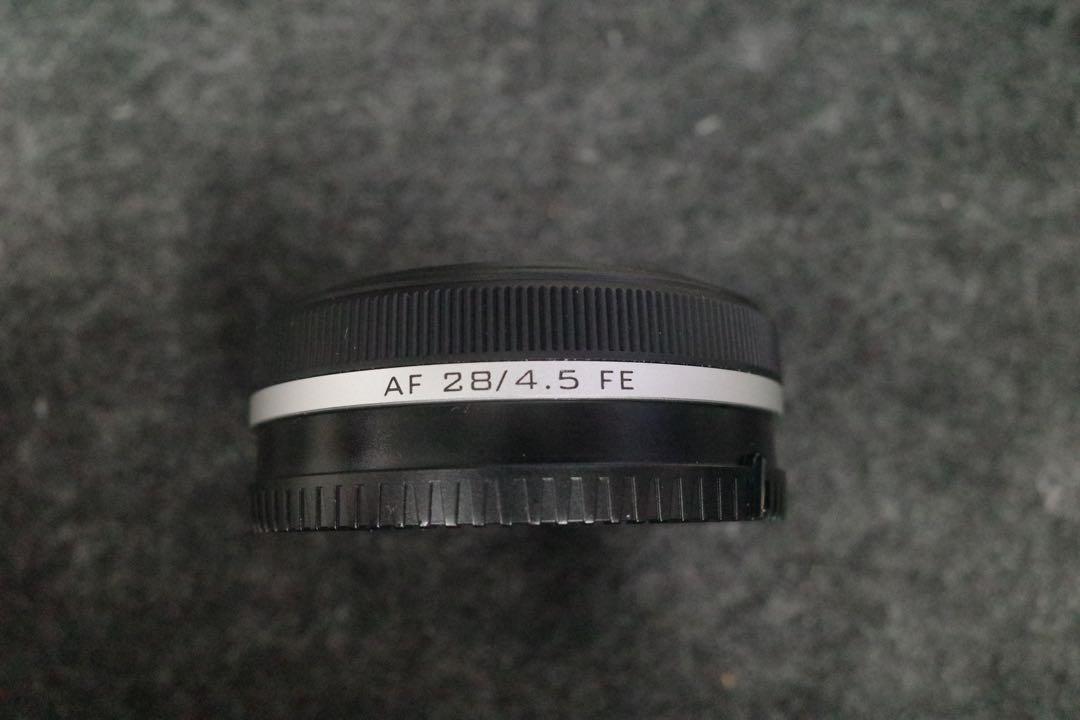 VILTROX AF 28mm F4.5 FE キャップ不要レンズ