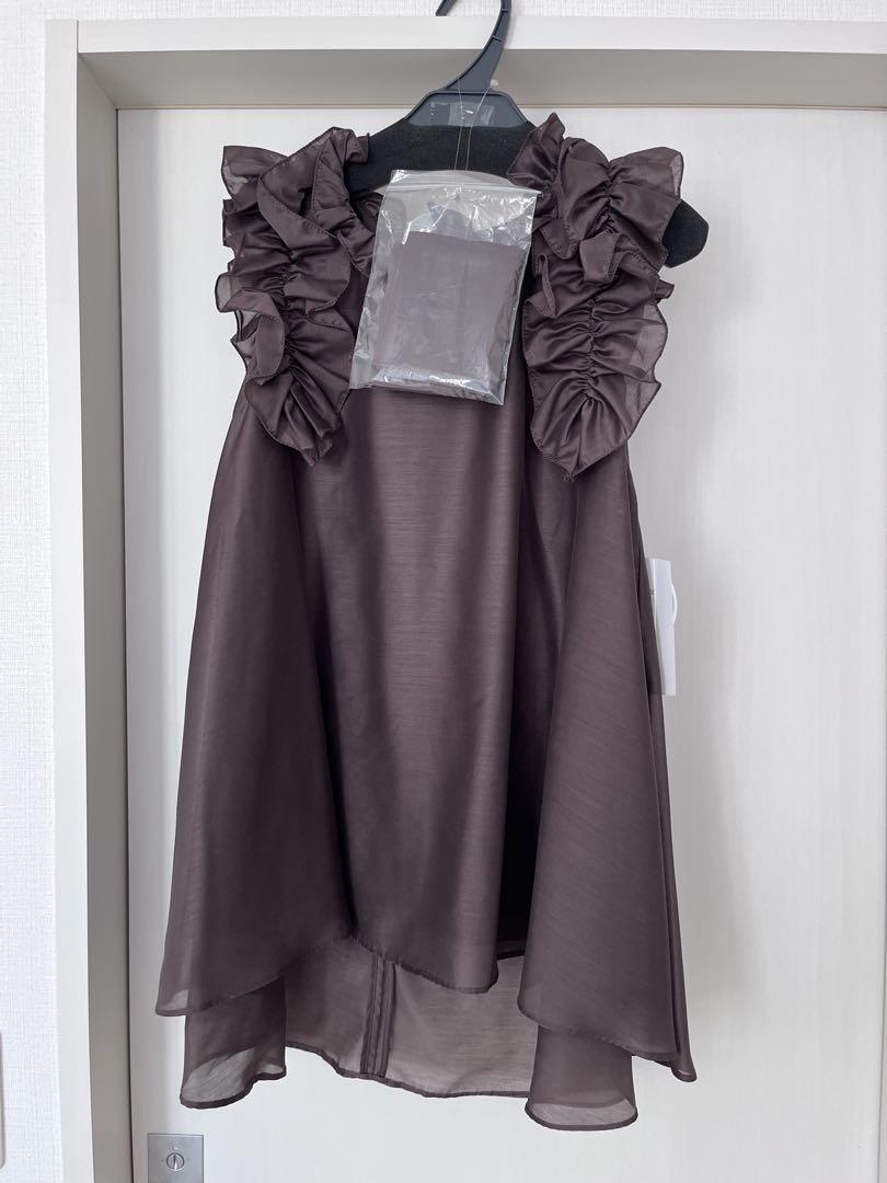 CELFORD（セルフォード） Aラインフレアラッフルブラウス 12,950円