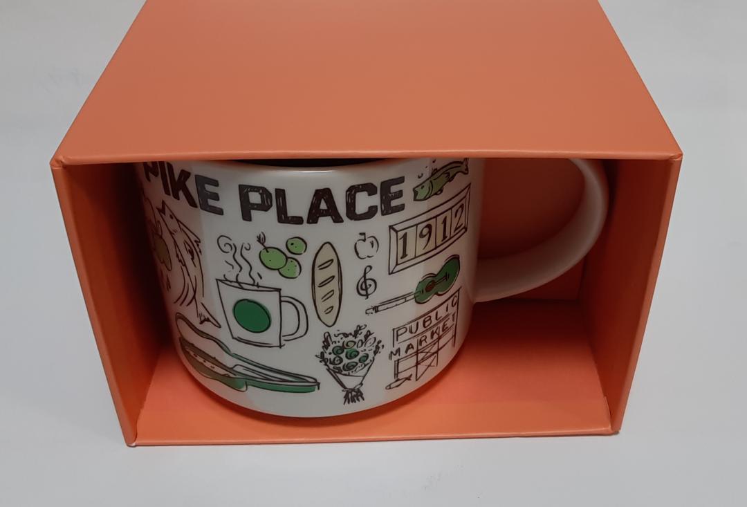 新品未使用 シアトルスターバックス1号店 マグカップ