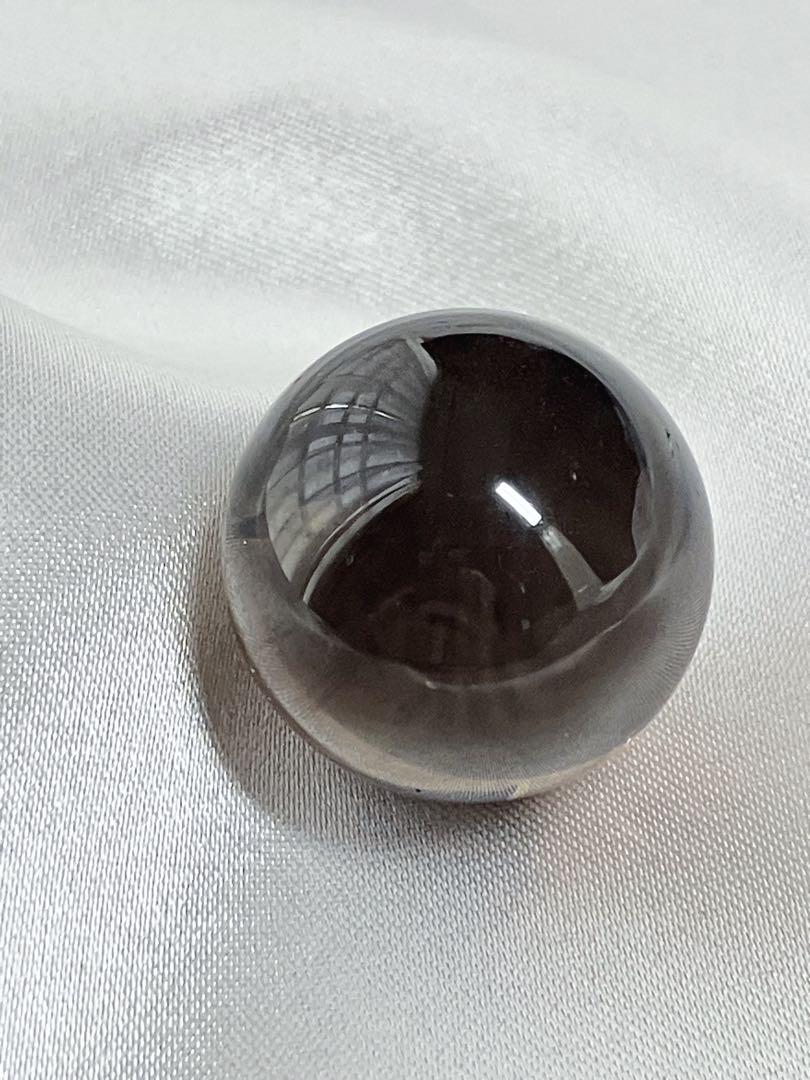 スモーキークォーツ☆スフィア☆90ミリ スモーキークォーツ スフィア 15.8g / 22.4mm - メルカリ