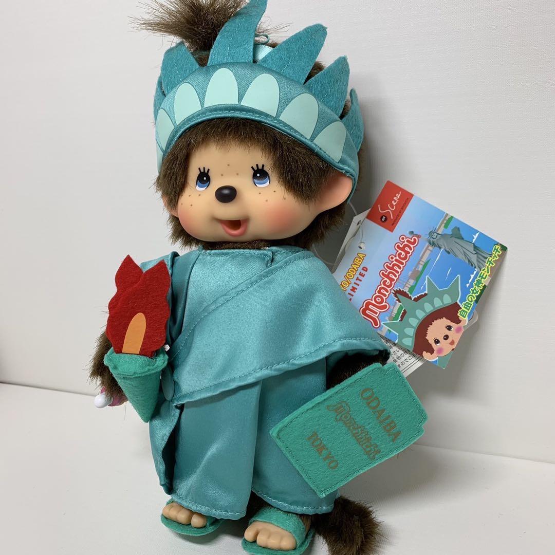 新品 東京限定 お台場 自由の女神 モンチッチ monchhichi 868
