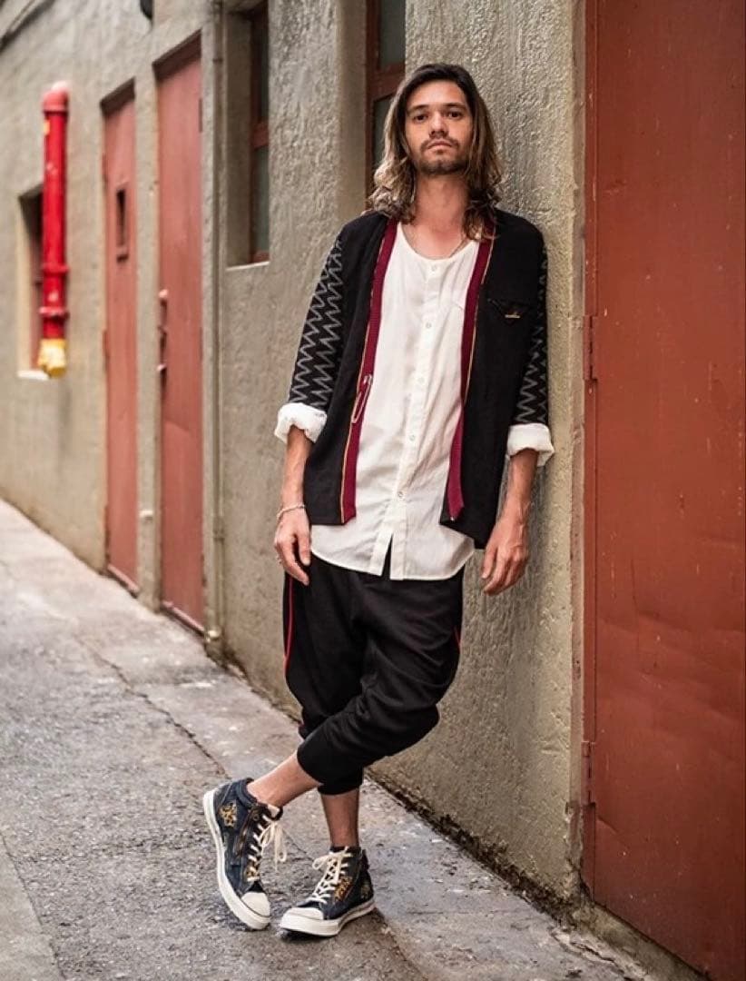 売り尽くし価格 未使用 glamb ディオンクロップドパンツ