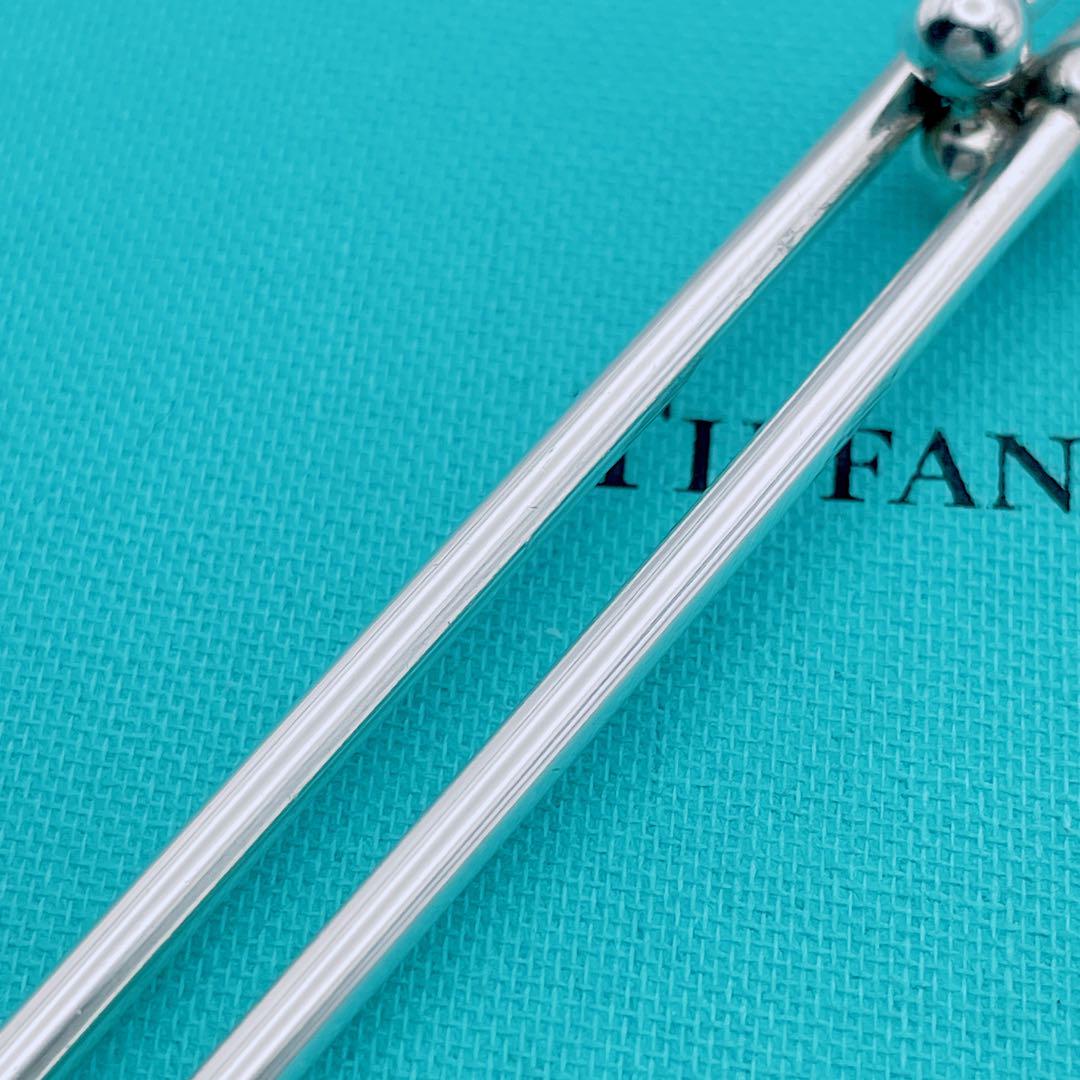 Tiffany & Co. ピアス　ハードウェア　ダブルロング　リンク　片耳