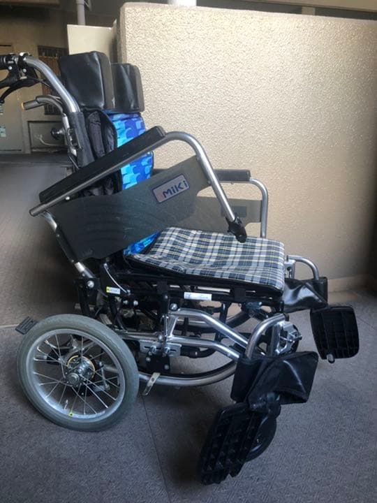 ミキ*車椅子*skt-7*背もたれ角度調整有*多機能介助 | energysource