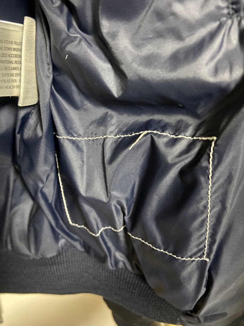 MONCLER 国内正規品 MA-1ブラック ナイロンジャケット MONCLER 国内正規品 MA-1ブラック ナイロンジャケット