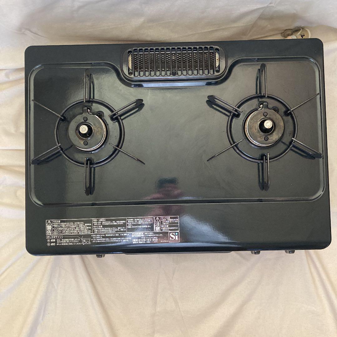 全品5倍 2019年製 美品 都市ガス用 パロマ ガステーブル CbQ68-m95005607442 日本製特価