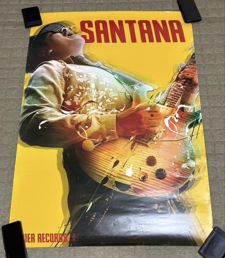 SANTANA TOWER RECORDS B1サイズポスター
