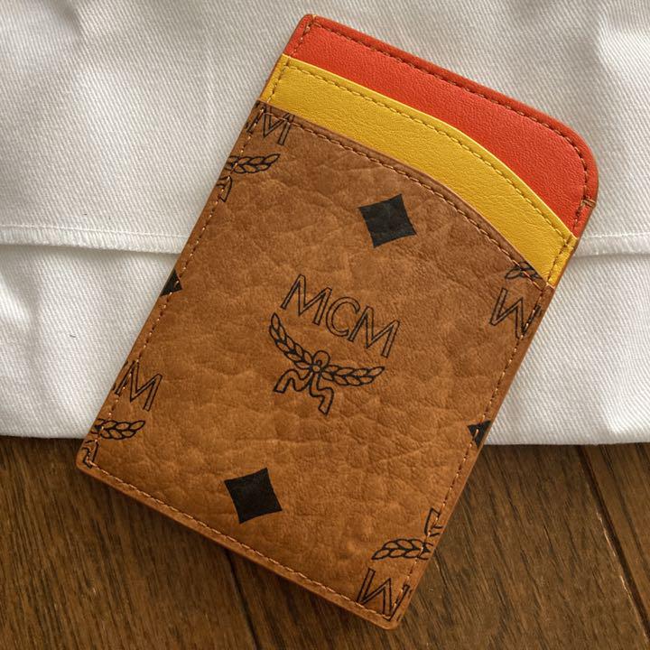 新品 MCM カードケース サル モンキー アニマル