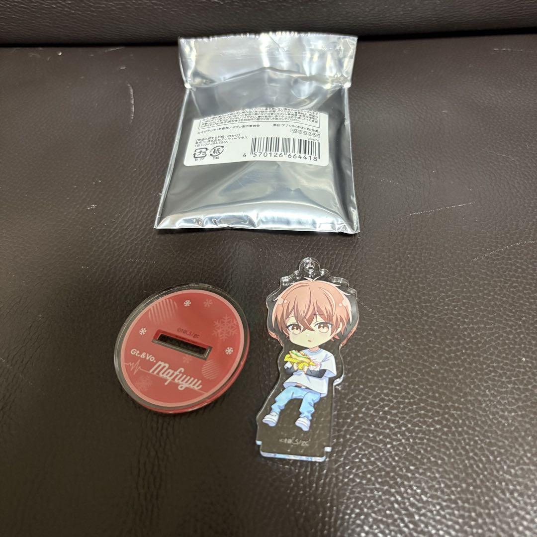 ギヴン スマイルベースカフェ 真冬 アクスタ アクキー ステッカー カード ギヴン スマイルベースカフェ 真冬 アクスタ アクキー