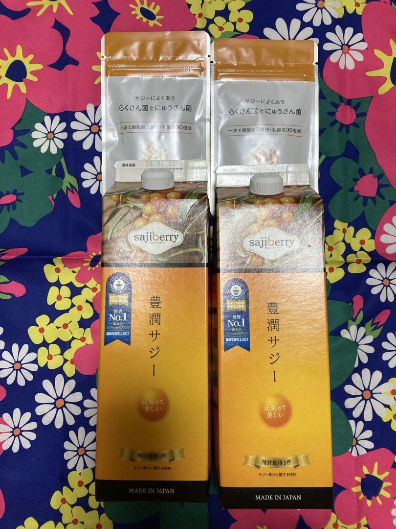豊潤サジー 1000ml 2本セット➕サプリ2袋 - メルカリ