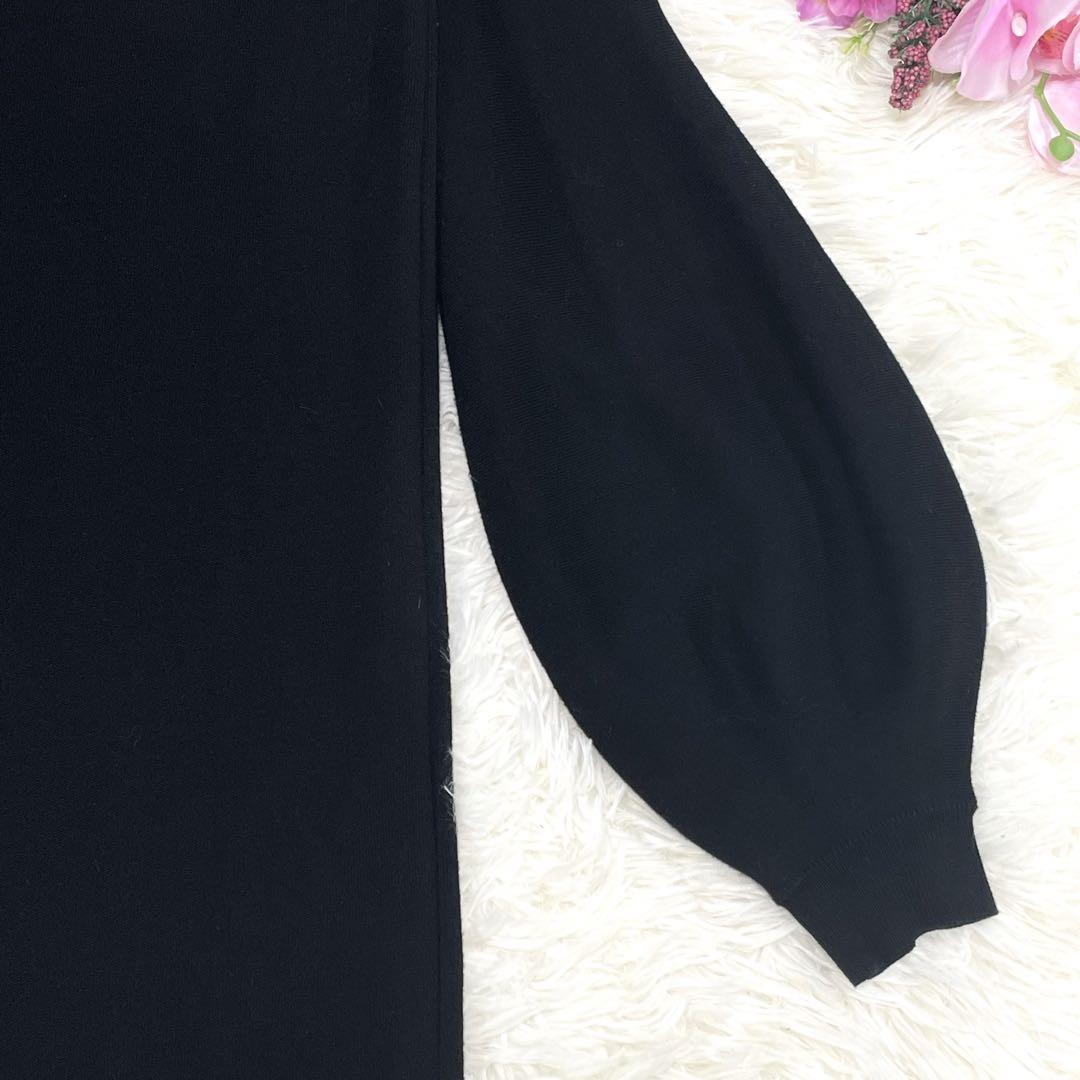 【21AW】 【美品】 JENNE ボリュームスリーブニットワンピース