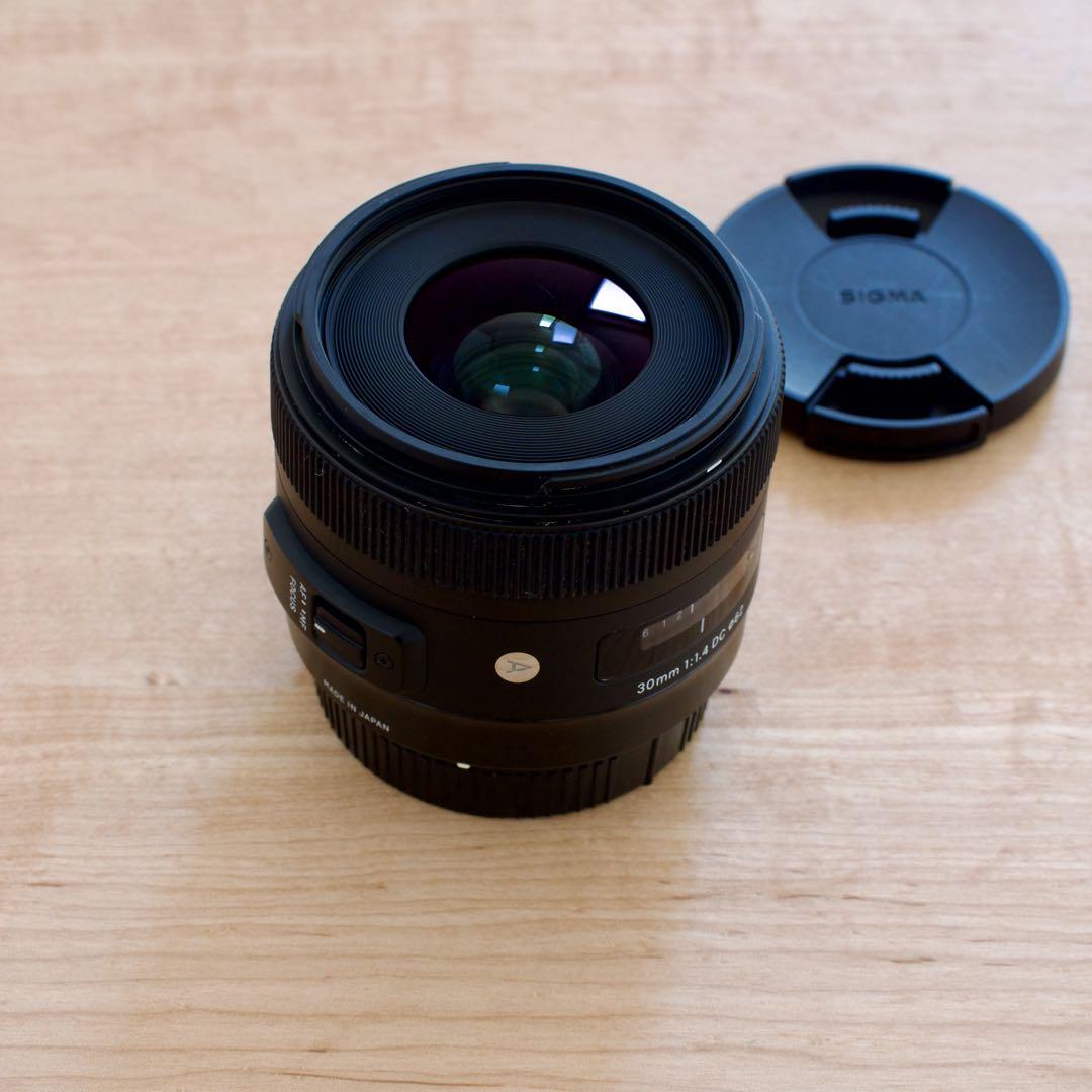 【良品】SIGMA 30mm F1.4 DC HSM Art EF-Sマウント