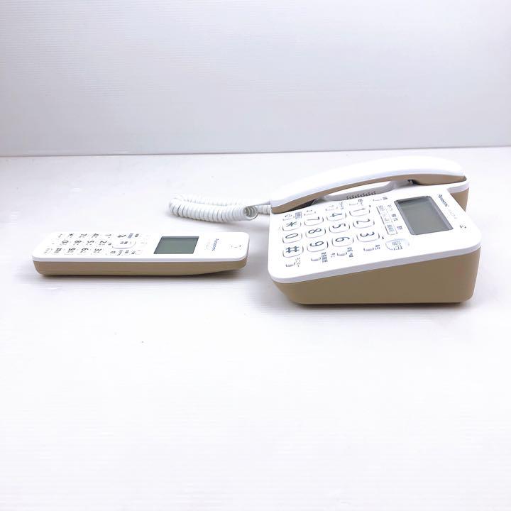 HOT在庫 パナソニック 子機付 ホワイト VE-GD25DL CLfwF-m95011937347 電話 デジタル コードレス 高品質限定SALE