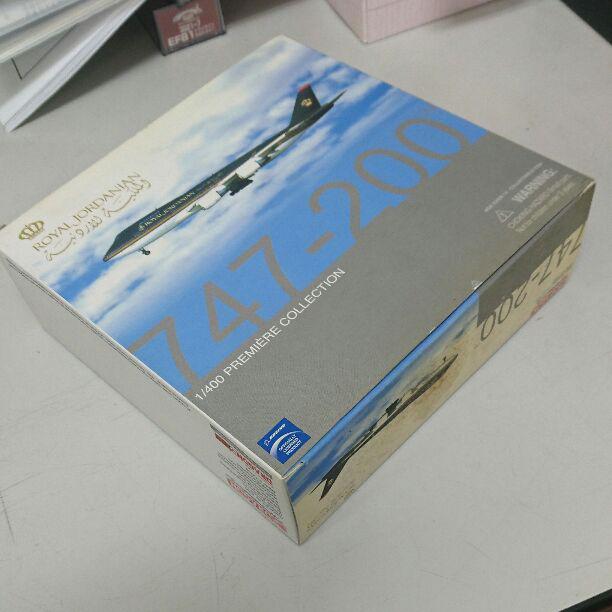 ドラコンウイングス 747-200 1/400  JORDANIAN