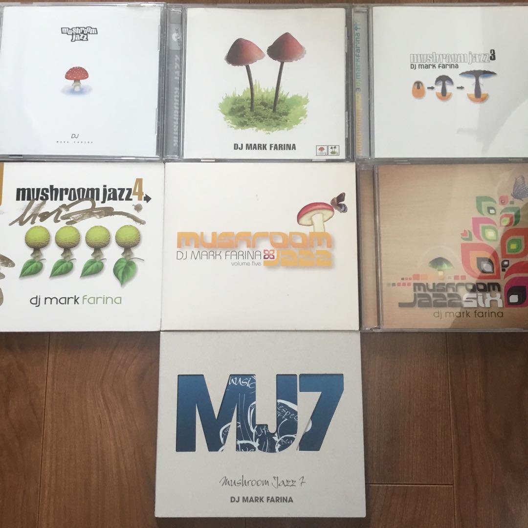 DJ Mark Farina Mushroom Jazz 1-7 セット cd