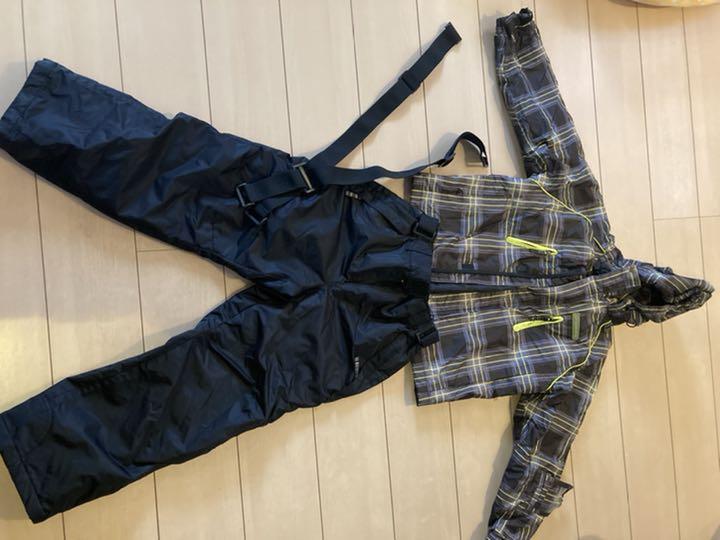 スポルティング キッズスノーボードウェア上下セット美品