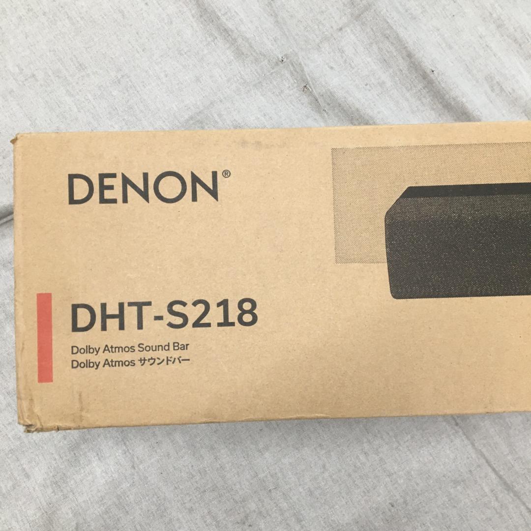 24年製 デノン サウンドバー　DHT-S218K ブラック