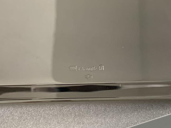 本物保証低価 新品未使用 クリストフル ミニトレー ヴェルティゴ シルバーコーティング lPZmO-m95019741718 新作登場人気SALE