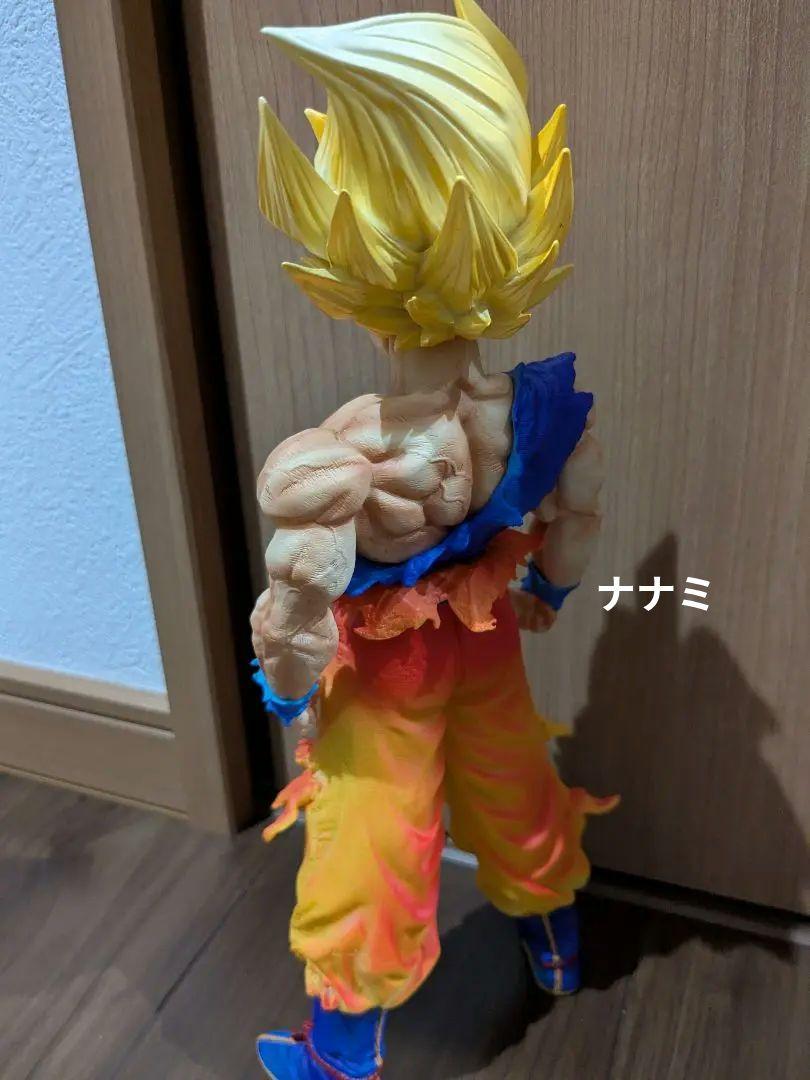 ドラゴンボール 孫悟空 スーパーサイヤ人　最終決戦　28cm 頭部パーツ3種付き