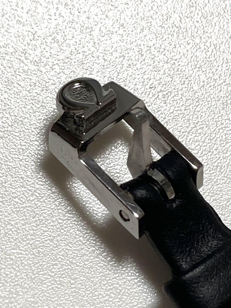 超美品！　OMEGA オメガ　デビル　ベルト新品　カットガラス　レディース腕時計