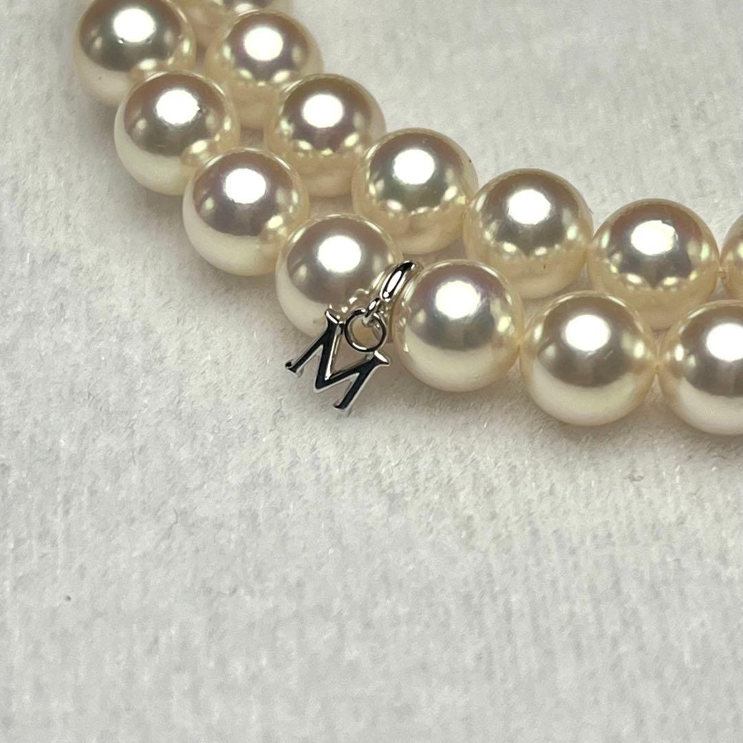 ミキモト アコヤ真珠 パール ネックレス 7.5mm-8.0mm silver ミキモト アコヤ真珠 パール ネックレス 7.5mm-8.0mm silver