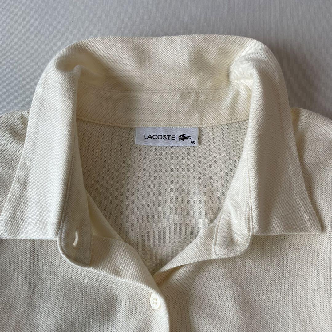 LACOSTE  ラコステ フレアポロシャツ XL