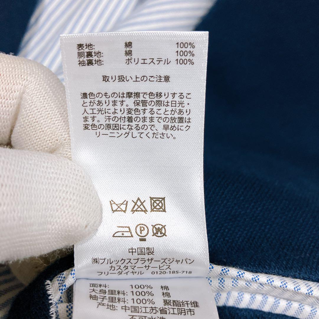 【か　さま専用品】ブルックスブラザーズ　サマージャケット　紺ブレ　金ボタ
