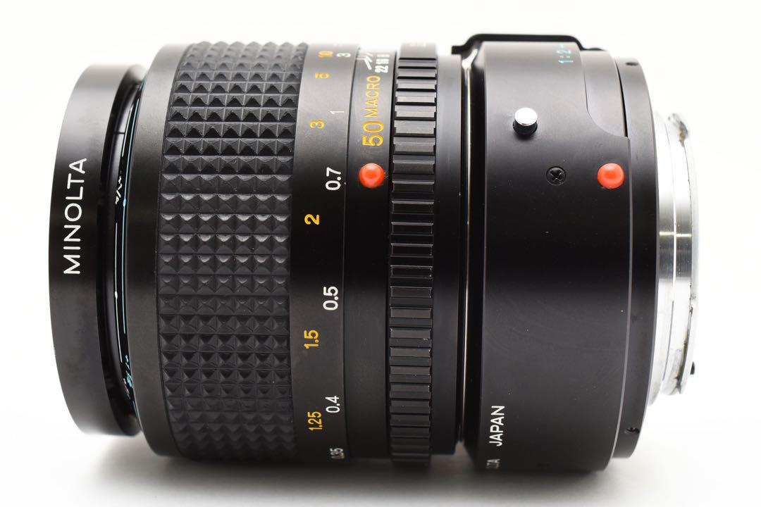 美品　MINOLTA MD MACRO 50mm F3.5 ミノルタ　単焦点