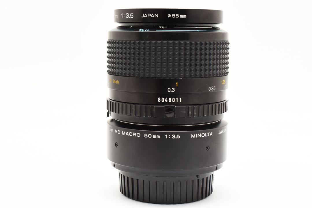 美品　MINOLTA MD MACRO 50mm F3.5 ミノルタ　単焦点