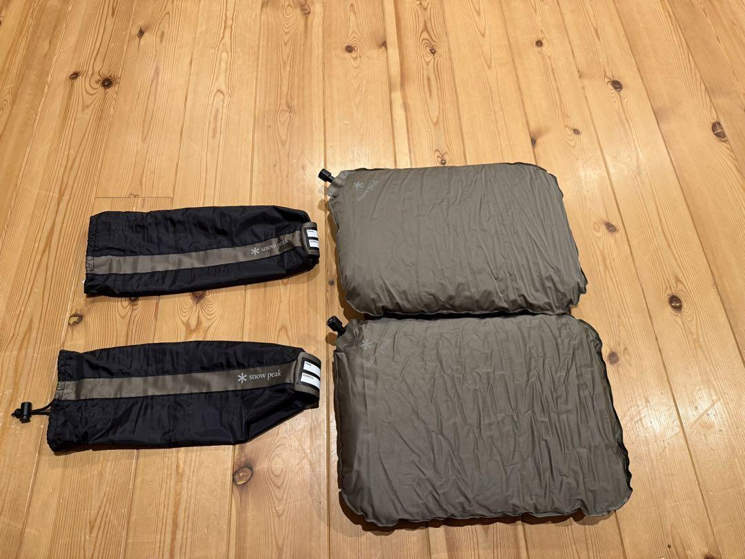 【美品】ALBATREマルチギアコンテナ+snowpeakストレッチピロー