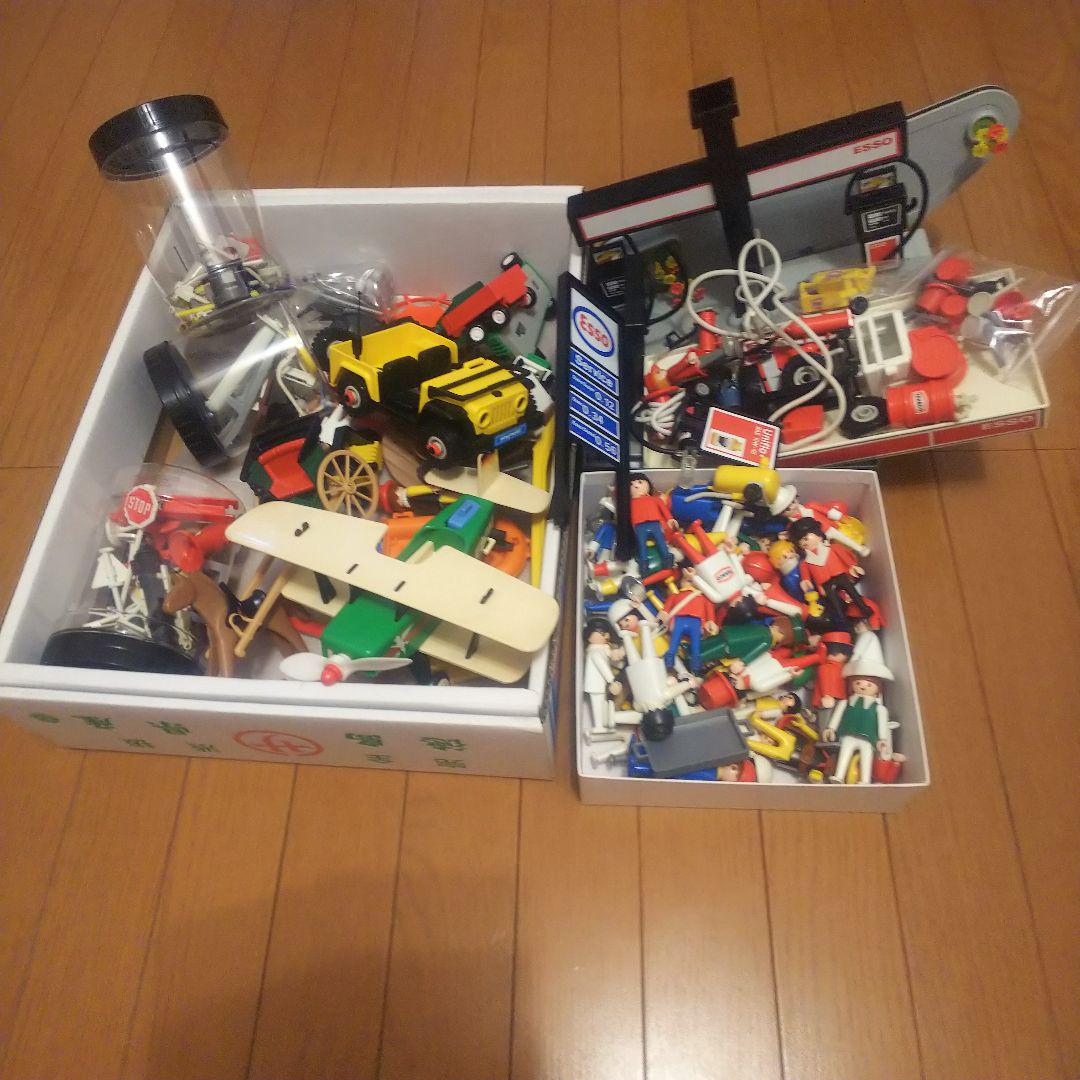 プレイモービル - プレイモービル 30年前の品 廃盤 入手困難 希少 プレイモービル 30年以上前の品 廃盤 入手困難 希少 まとめ売り