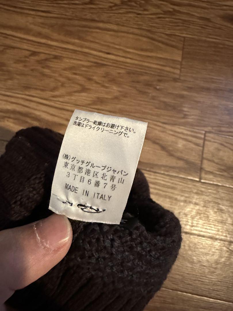 GUCCI グッチ　ニットキャップ　正規品